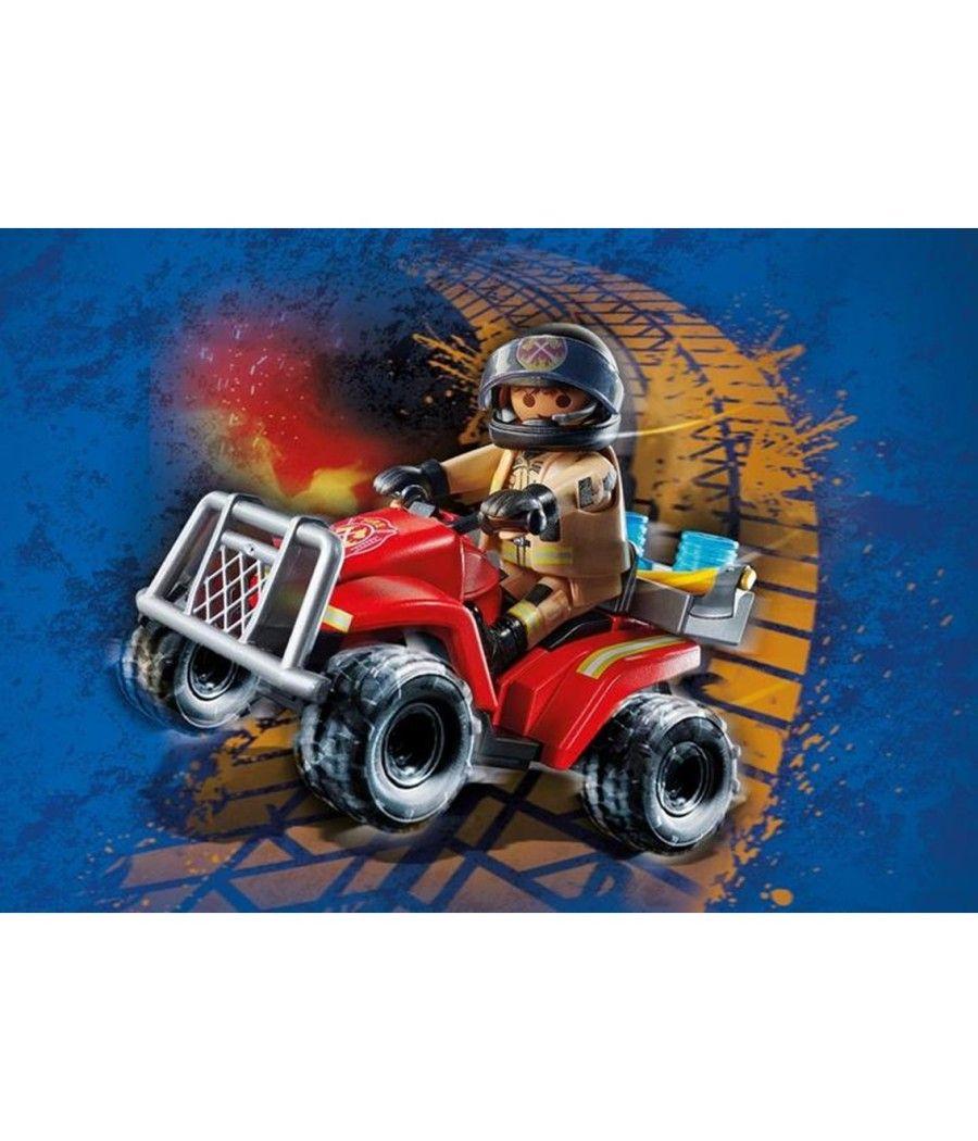 Playmobil bomberos - speed quad - Imagen 3