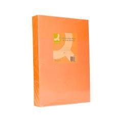 Papel color q-connect din a3 80gr naranja neon paquete de 500 hojas - Imagen 3