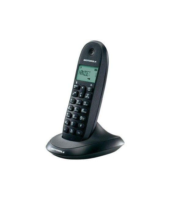 Motorola C1001L Teléfono DECT Identificador de llamadas Negro
