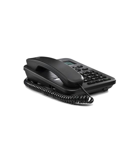 Motorola CT202 Teléfono analógico Identificador de llamadas Negro - Imagen 2
