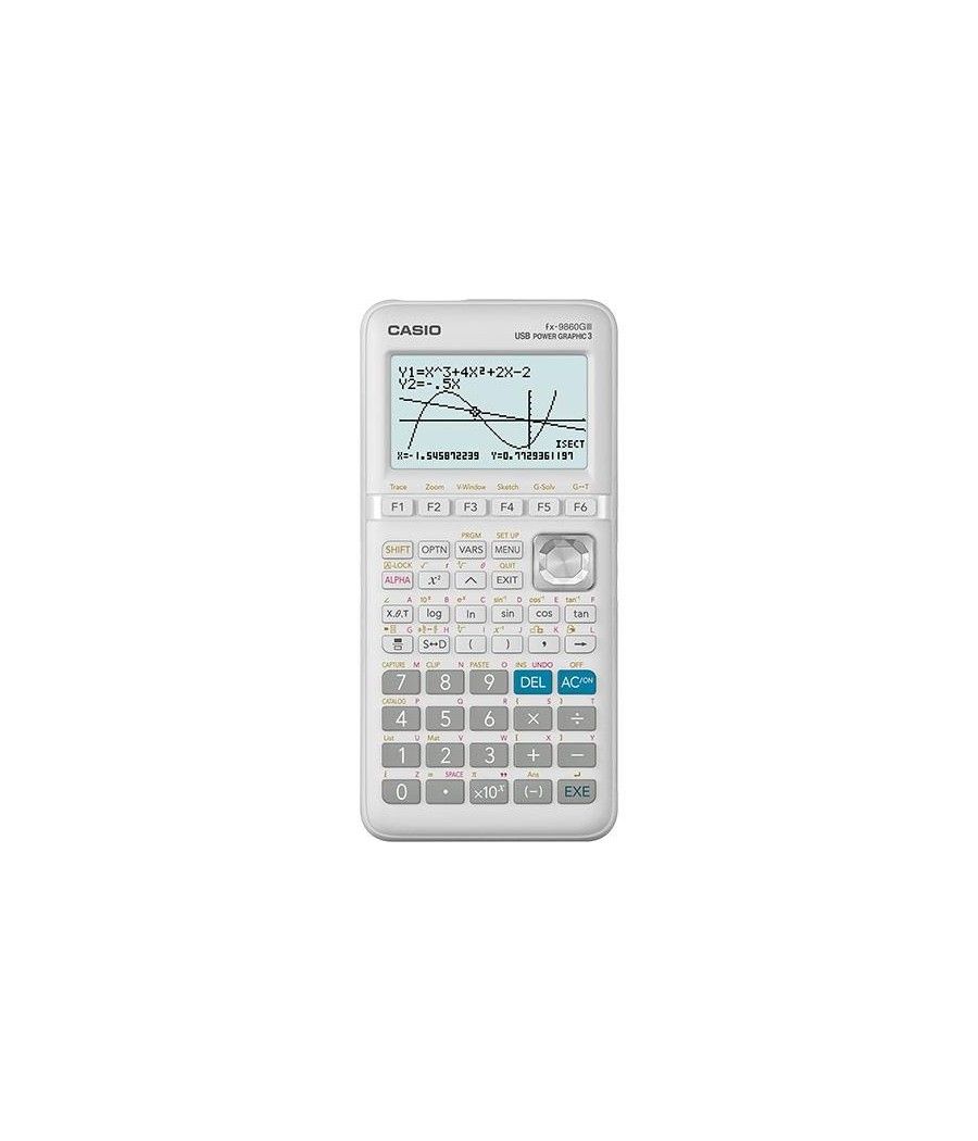calculadora gráfica gris 8 y 21 dígitos 35 + e calculadora gráfica usb - CASIO