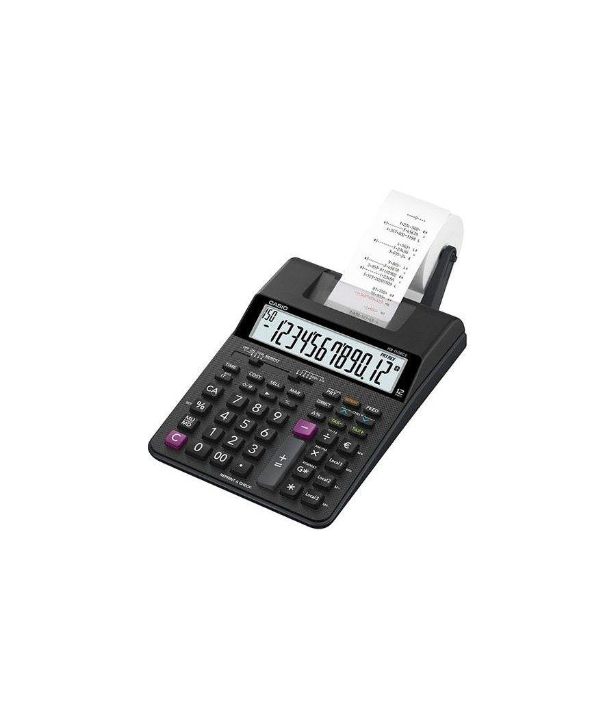 Casio calculadora de oficina con impresora negro hr-150rce - Imagen 1