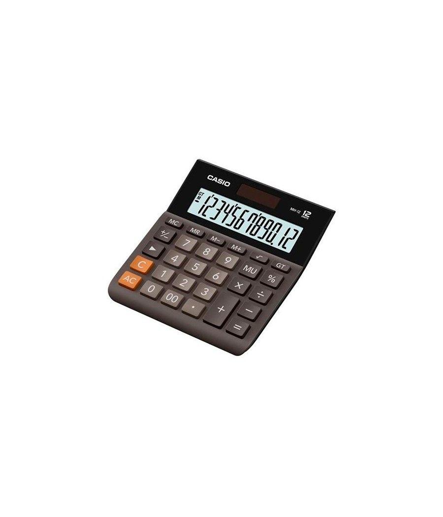 Casio calculadora de oficina sobremesa 12 dÍgitos negro mh-12b - Imagen 1
