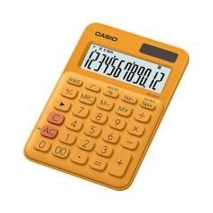 Casio calculadora de oficina sobremesa naranja 12 dígitos ms-20uc