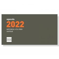 Finocam recambio agenda anual plana p199c semana vista vertical catalan 2022 - Imagen 1