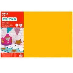 Apli goma eva 600x400x2 mm naranja -bolsa 5u- - Imagen 1