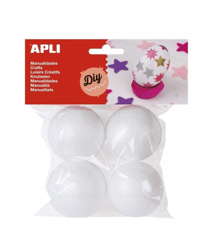 Apli bola porexpan 45mm Ø -4u- - Imagen 1