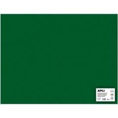 Apli cartulina 170g 50x65cm verde oscuro -25 hojas- - Imagen 1