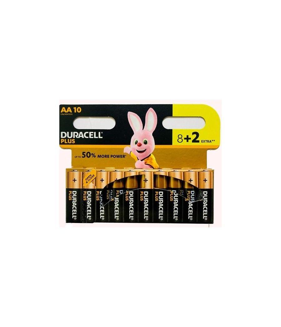PACK 12 PILAS DURACELL ALCALINAS PLUS POWER AAA
