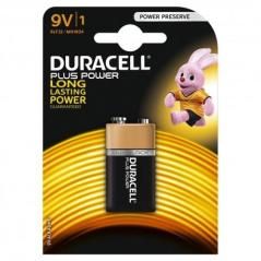Duracell pilas plus power 6lr61 alcalinas 9v pack-1 - Imagen 1