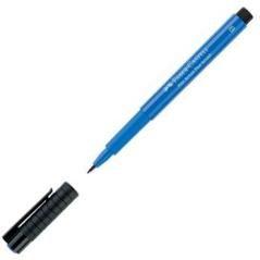 Faber castell rotulador pitt artist pen brush punta pincel azul cobalto -10u- - Imagen 1