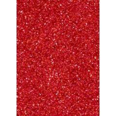 Fama goma eva 50x70 2mm glitter rojo -bolsa 10 ud- - Imagen 1