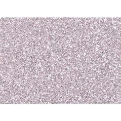 Fama goma eva 20x30cm grosor 2mm glitter plata