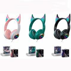 Roymart auriculares gamers pods estereo c/cable y luces de neÓn colores surtidos - Imagen 1