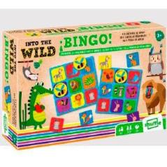 Shuffle juego de bingo animales salvajes para niÑos +3 aÑos - Imagen 1