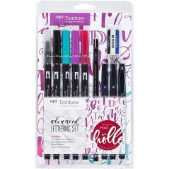 Tombow set lettering avanzado estuche - Imagen 1