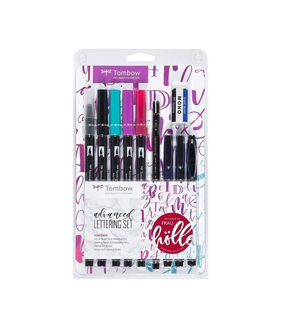 Tombow set lettering avanzado estuche - Imagen 1