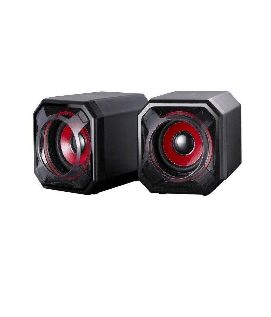 Verbatim altavoces surefire gator eye / 5w / gaming speakers red - Imagen 1