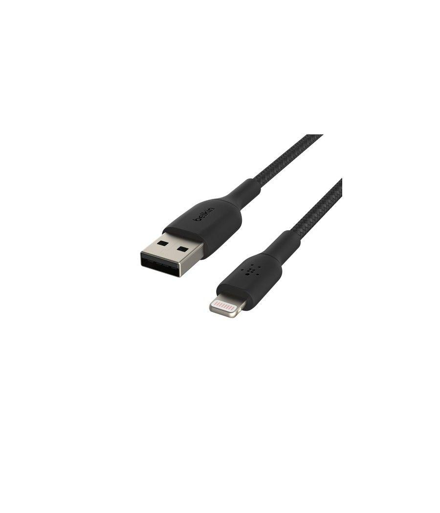 Belkin CAA002BT1MBK cable de conector Lightning 1 m Negro - Imagen 1