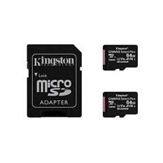 Mem micro sdxc 64gb kingston canvas select+adapt - Imagen 1