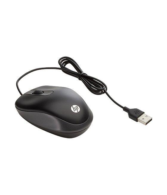 HP USB Travel Mouse ratón Ambidextro USB tipo A Óptico 1000 DPI - Imagen 2