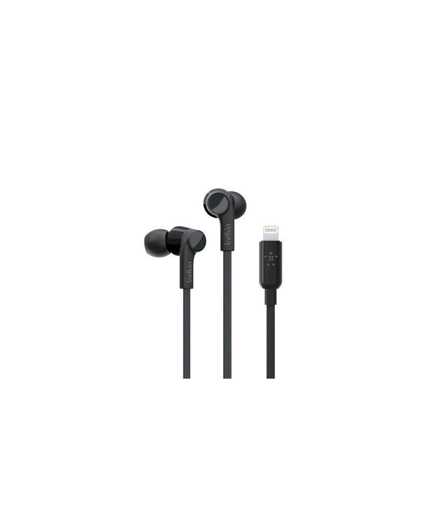 Belkin ROCKSTAR Auriculares Alámbrico Dentro de oído Calls/Music USB Tipo C Negro - Imagen 1