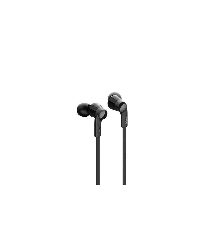 Belkin ROCKSTAR Auriculares Alámbrico Dentro de oído Calls/Music USB Tipo C Negro - Imagen 2