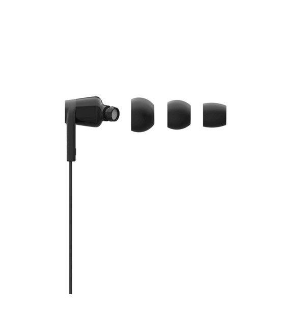 Belkin ROCKSTAR Auriculares Alámbrico Dentro de oído Calls/Music USB Tipo C Negro - Imagen 3