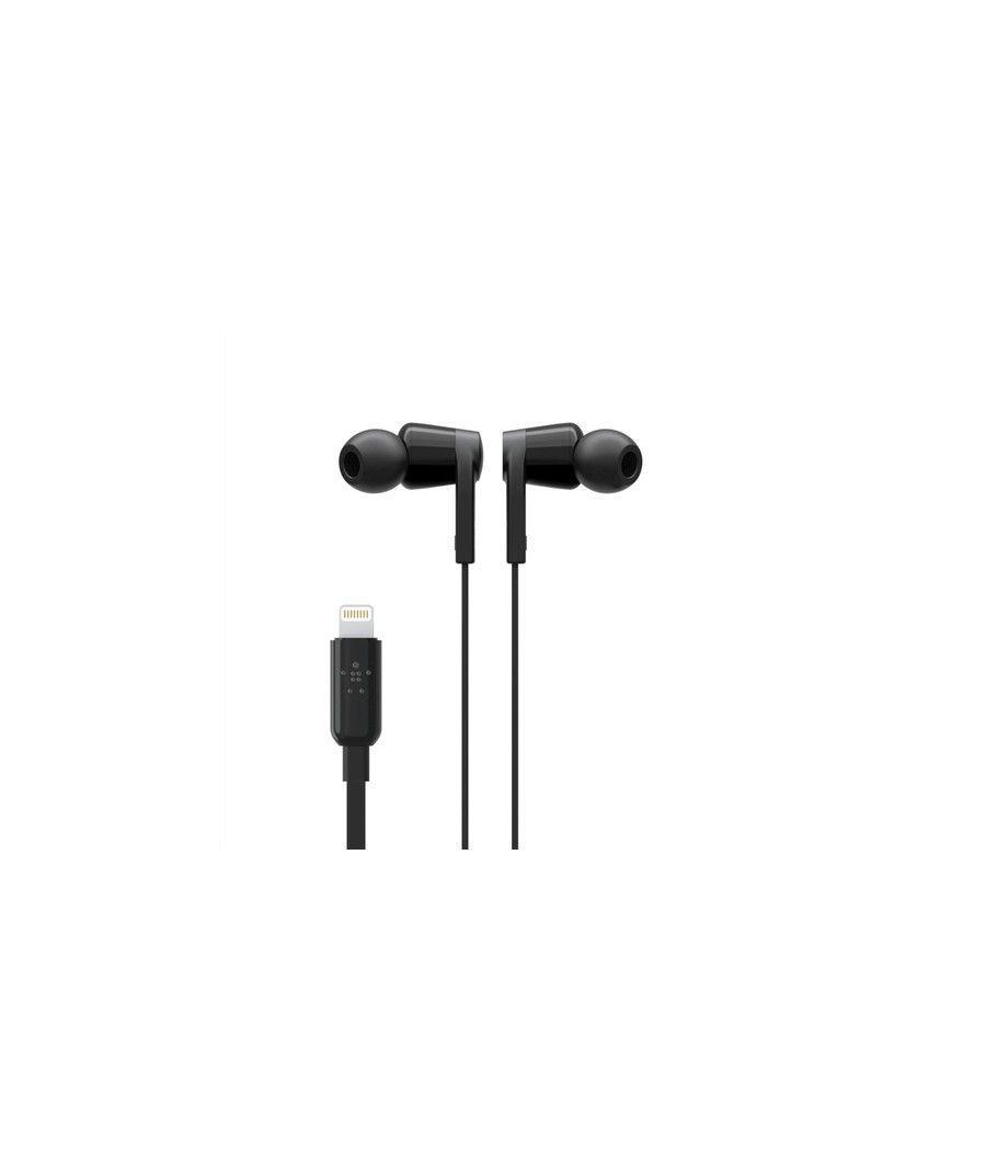 Belkin ROCKSTAR Auriculares Alámbrico Dentro de oído Calls/Music USB Tipo C Negro - Imagen 5