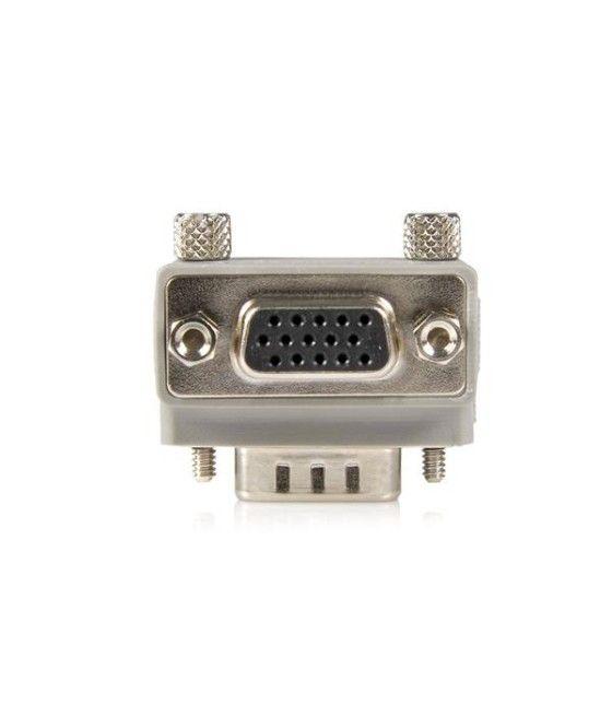 StarTech.com Right Angle VGA / VGA Cable Adapter Type 1 - M/F DB15 Gris - Imagen 3