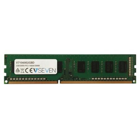 V7 2GB DDR3 PC3-10600 - 1333mhz DIMM Desktop módulo de memoria - V7106002GBD - Imagen 1