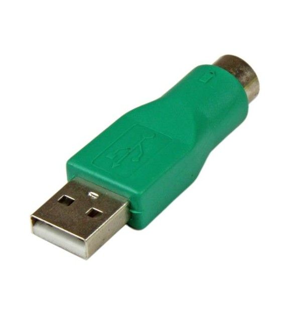StarTech.com Adaptador Ratón conector PS/2 PS2 MiniDIN a USB - Macho USB - Hembra Mini-DIN