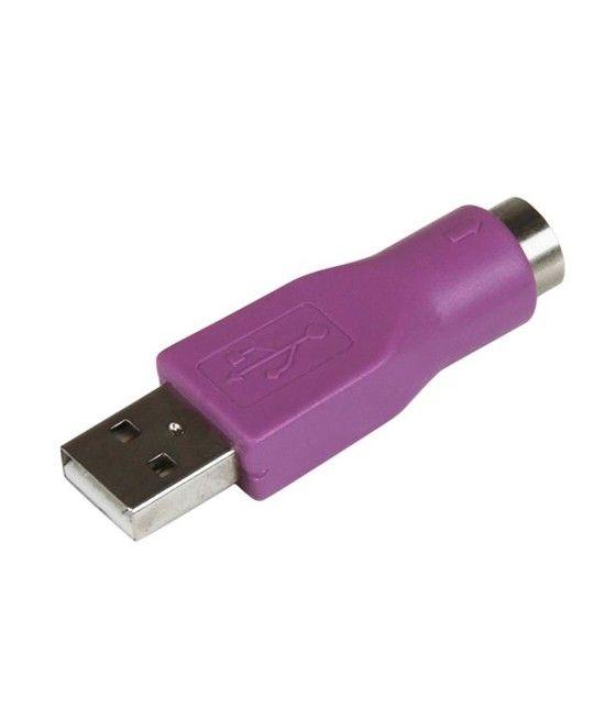 StarTech.com Adaptador Conversor PS/2 MiniDIN a USB para Teclado - PS/2 Hembra - USB A Macho - Imagen 1