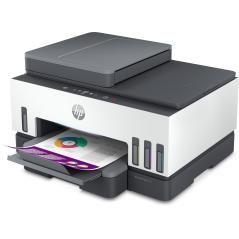 Multifuncion hp inyeccion color inkjet smart tank 7605 fax - a4 - 15ppm - 9ppm color - duplex impresion - red - wifi - Imagen 2