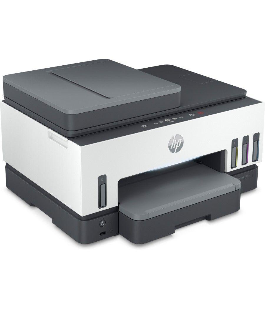 Multifuncion hp inyeccion color inkjet smart tank 7605 fax - a4 - 15ppm - 9ppm color - duplex impresion - red - wifi - Imagen 3