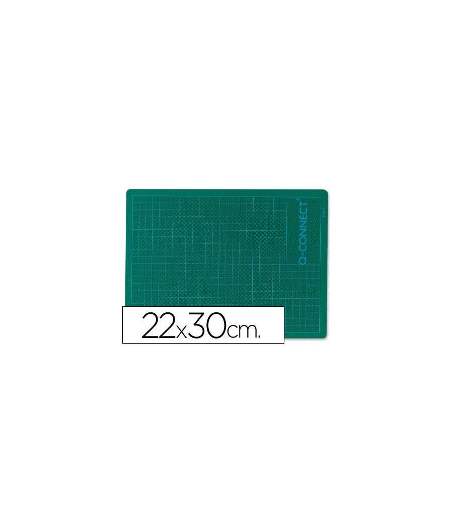 Plancha para corte q-connect din a4 3 mm grosor color verde - Imagen 1