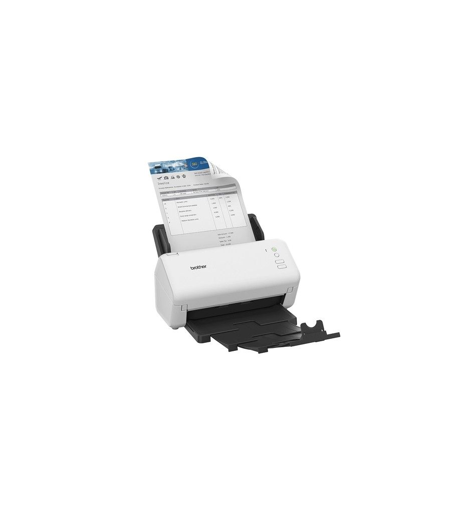 Brother ADS-4100 Escáner con alimentador automático de documentos (ADF) 600 x 600 DPI A4 Negro, Blanco - Imagen 2