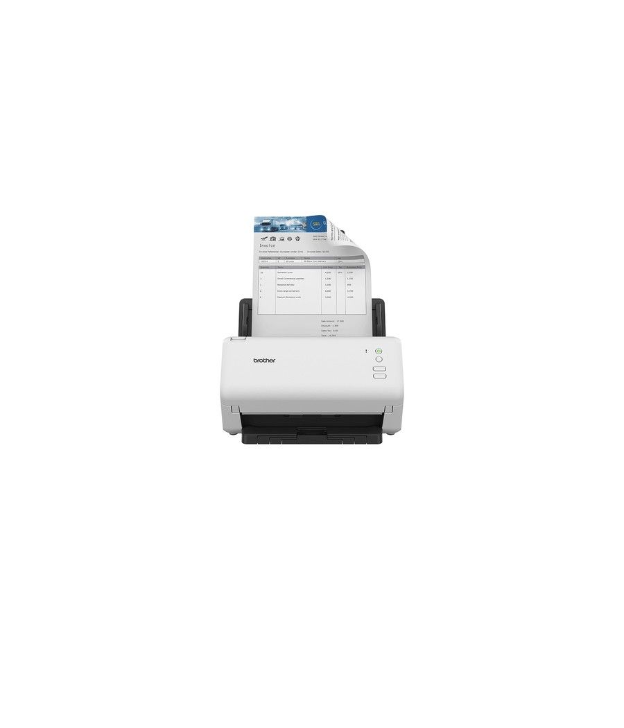 Brother ADS-4100 Escáner con alimentador automático de documentos (ADF) 600 x 600 DPI A4 Negro, Blanco - Imagen 3