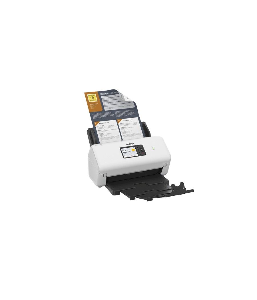 Brother ADS-4500W Escáner con alimentador automático de documentos (ADF) 600 x 600 DPI A4 Negro, Blanco - Imagen 4
