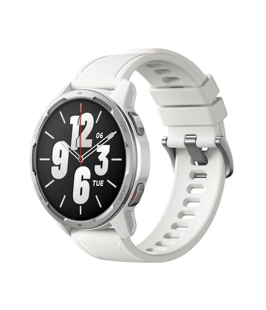 Smartwatch xiaomi watch s1 active/ notificaciones/ frecuencia cardíaca/ gps/ blanco luna - Imagen 1