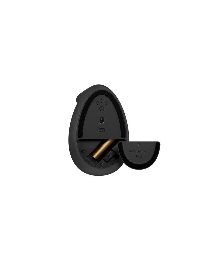 Logitech Lift for Business ratón Izquierda RF inalámbrica + Bluetooth Óptico 4000 DPI - Imagen 5