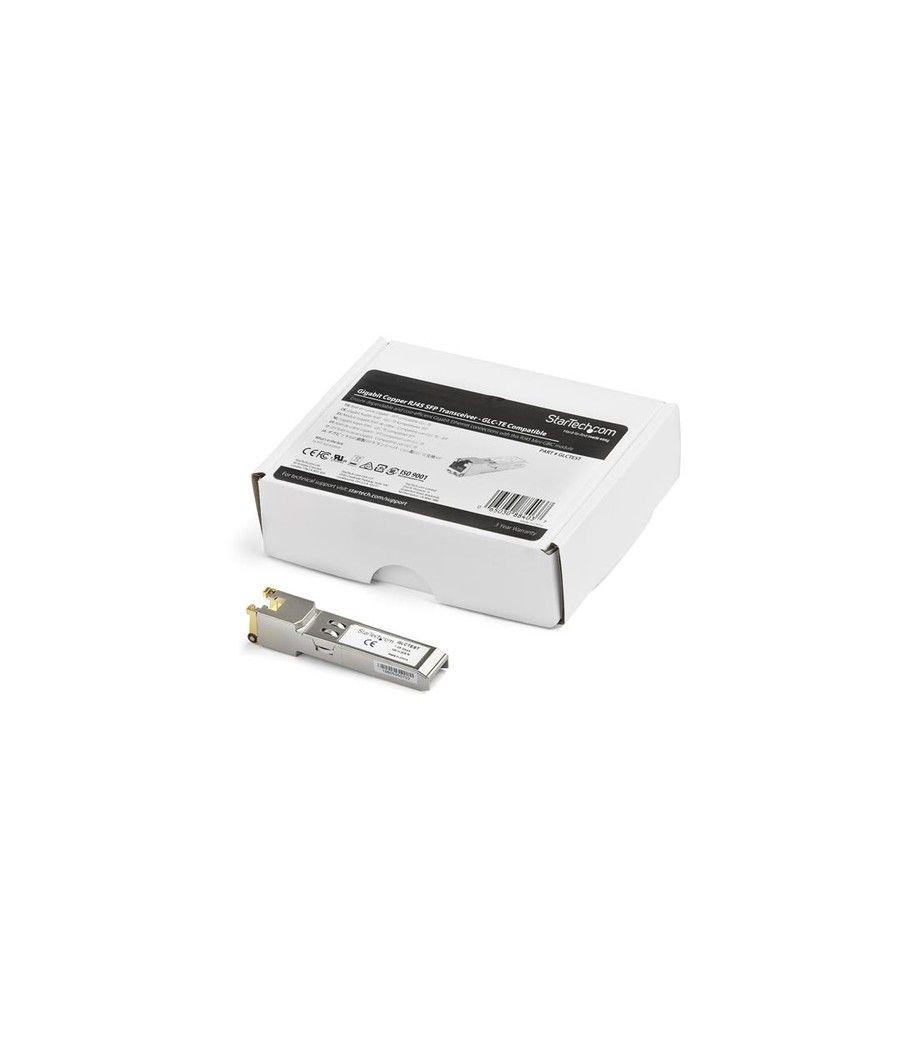 StarTech.com Módulo Transceptor SFP Compatible con Cisco GLC-TE - 1000BASE-T - con Temperatura Extendida - Imagen 5