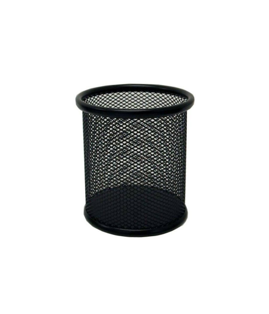 Bismark portalÁpices de rejilla redondo negro - Imagen 1