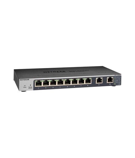 Netgear GS110EMX Gestionado L2 10G Ethernet (100/1000/10000) Negro - Imagen 1