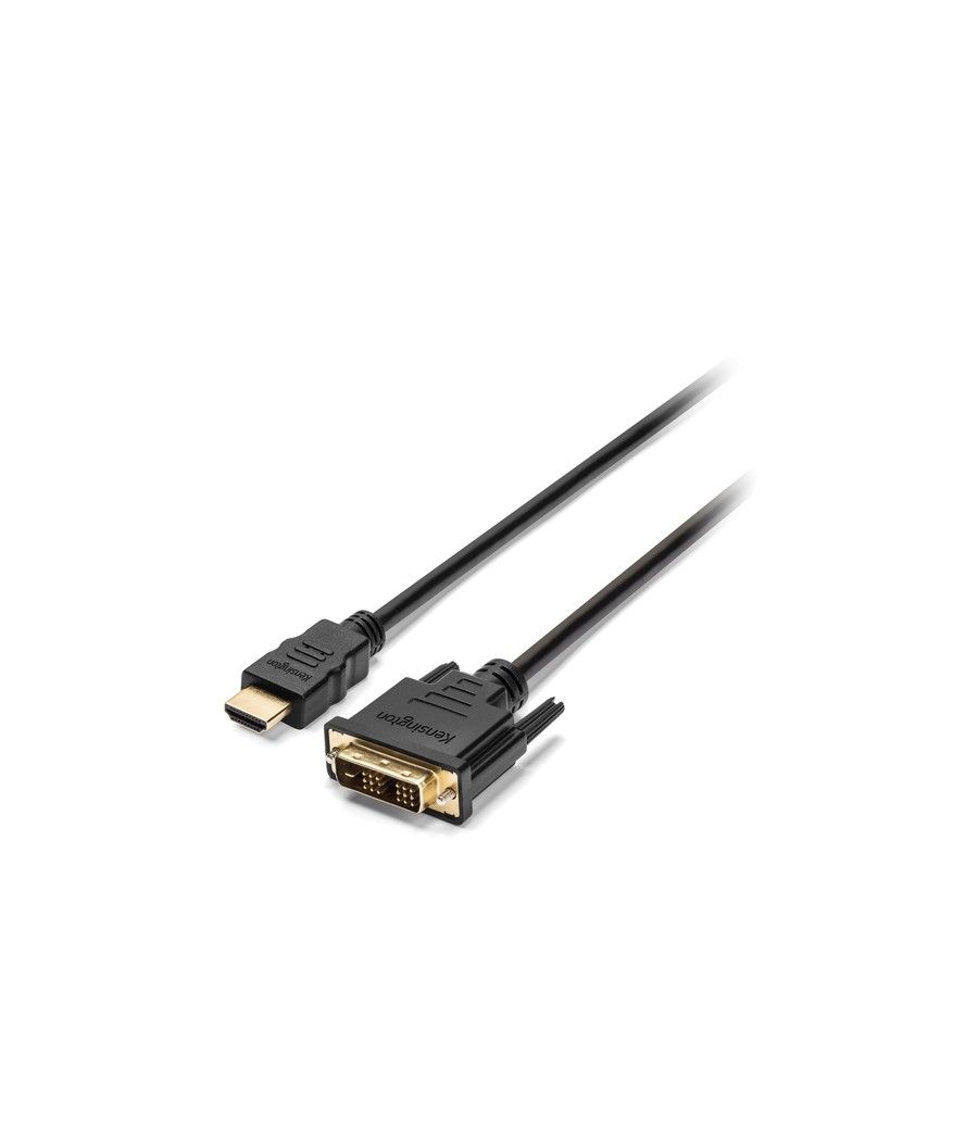 Kensington Cable pasivo bidireccional HDMI (M) a DVI-D (M), 1,8 m - Imagen 1