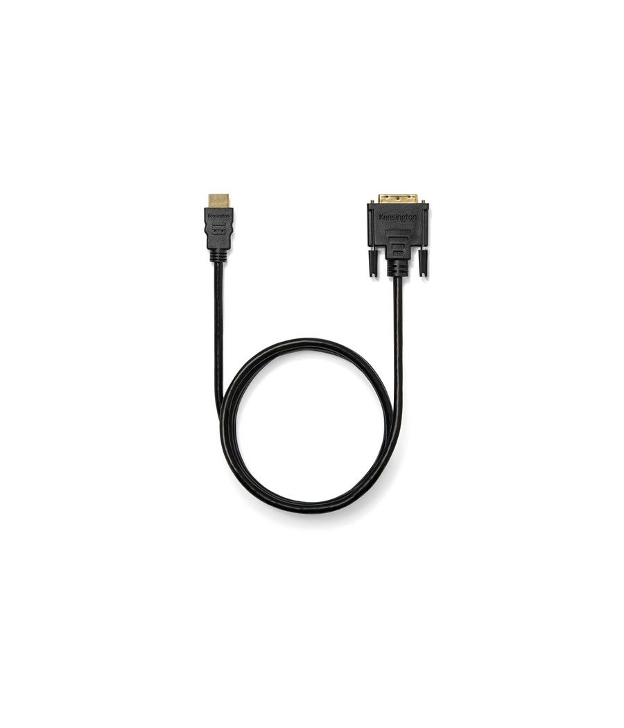 Kensington Cable pasivo bidireccional HDMI (M) a DVI-D (M), 1,8 m - Imagen 4