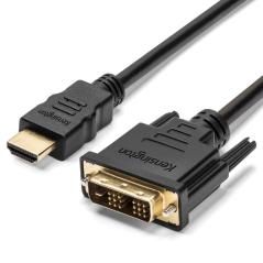Kensington Cable pasivo bidireccional HDMI (M) a DVI-D (M), 1,8 m - Imagen 14