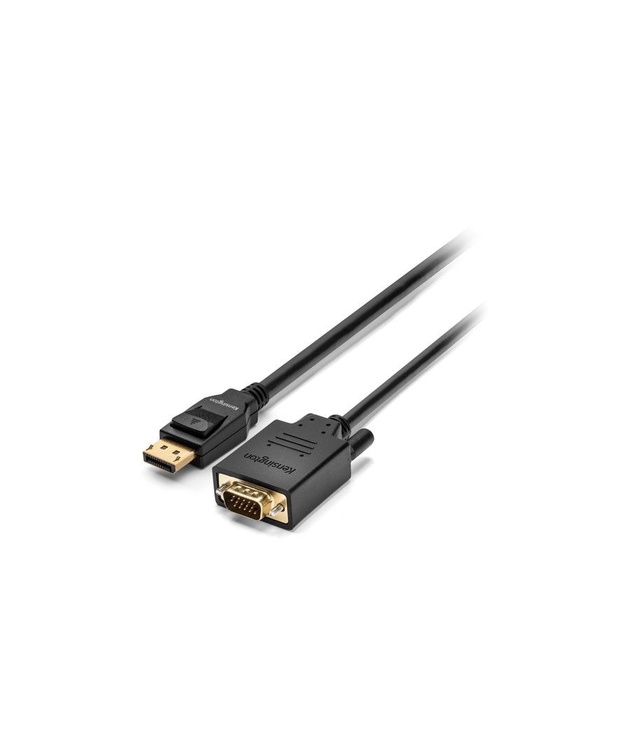 Kensington Cable unidireccional pasivo DisplayPort 1.2 (M) a VGA (M), 1,8 m - Imagen 1