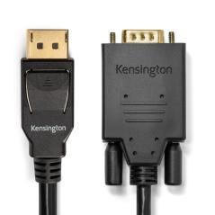 Kensington Cable unidireccional pasivo DisplayPort 1.2 (M) a VGA (M), 1,8 m - Imagen 3
