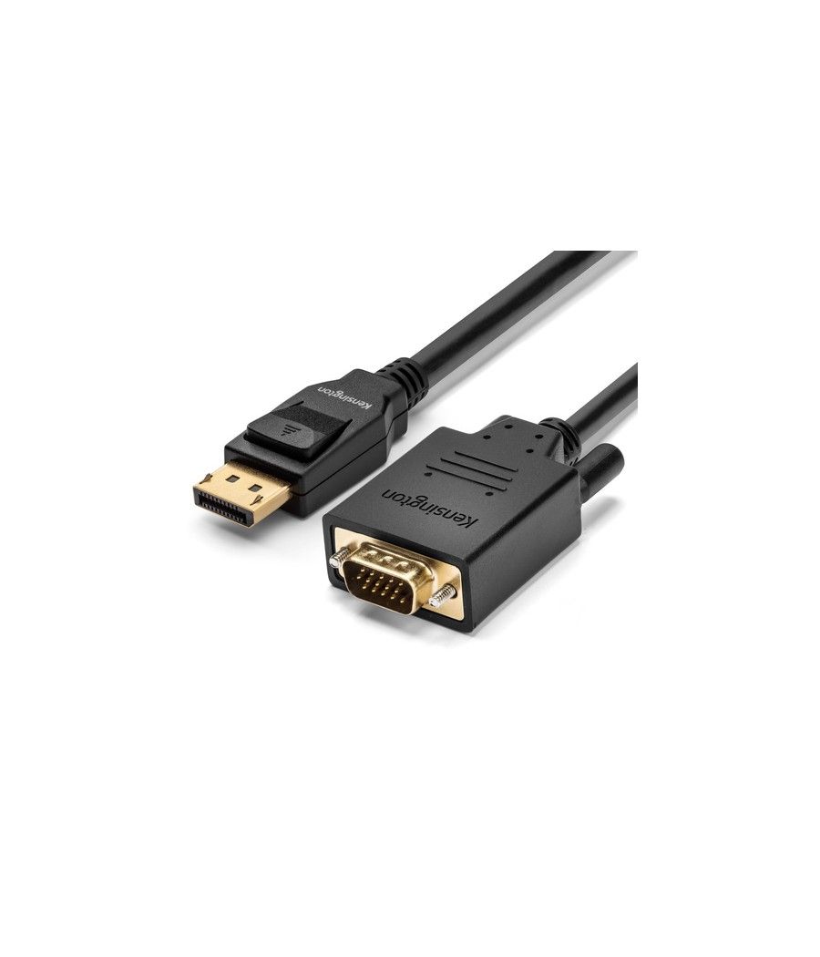 Kensington Cable unidireccional pasivo DisplayPort 1.2 (M) a VGA (M), 1,8 m - Imagen 14